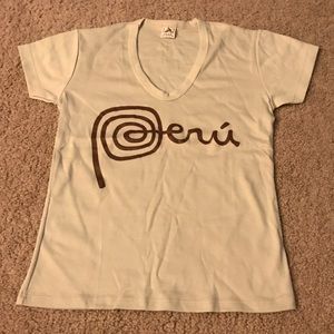 COPY - Peru Machu Picchu Cusco souvenir t shirt, Sz S